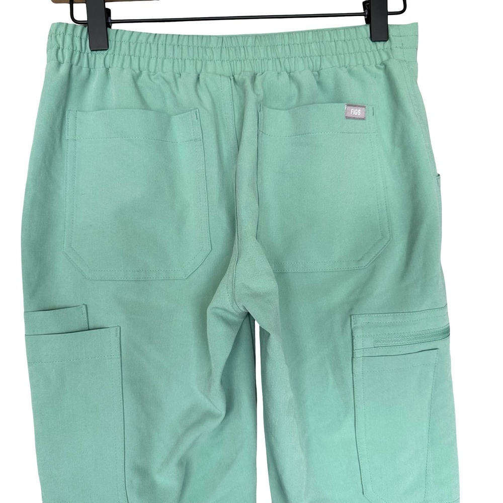 Figs Yola High-Rise Slim Fit Anti-Wrinkle Stretch Scrub Trouser Pants Size XXS - Picture 6 of 9